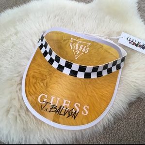 J Balvin x Guess Collaboration Visor